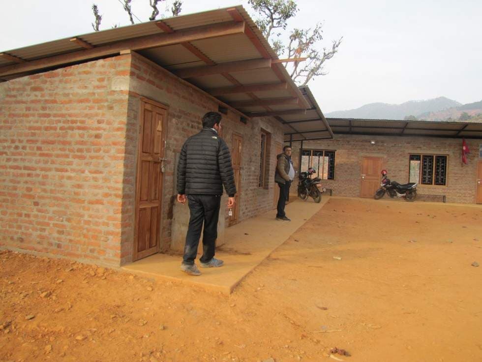 Completion of School at Taruka Nuwakot